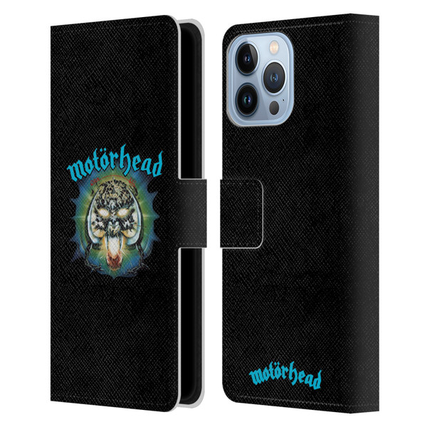 Motorhead Album Covers Overkill Leather Book Wallet Case Cover For Apple iPhone 13 Pro Max