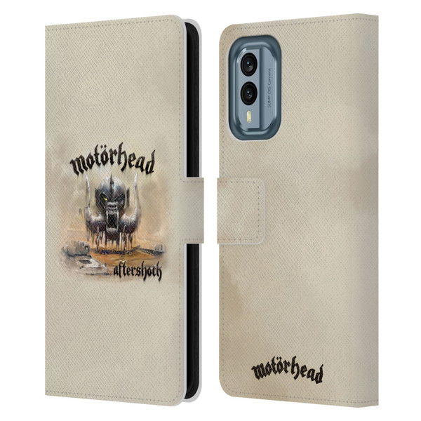 Motorhead Album Covers Aftershock Leather Book Wallet Case Cover For Nokia X30