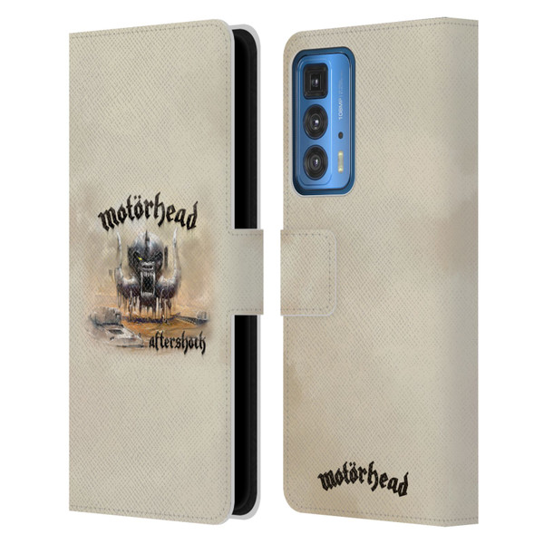 Motorhead Album Covers Aftershock Leather Book Wallet Case Cover For Motorola Edge 20 Pro