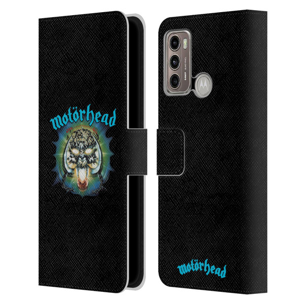 Motorhead Album Covers Overkill Leather Book Wallet Case Cover For Motorola Moto G60 / Moto G40 Fusion