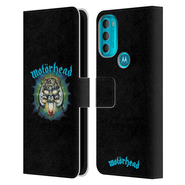 Motorhead Album Covers Overkill Leather Book Wallet Case Cover For Motorola Moto G71 5G