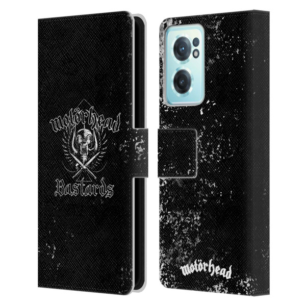 Motorhead Album Covers Bastards Leather Book Wallet Case Cover For OnePlus Nord CE 2 5G