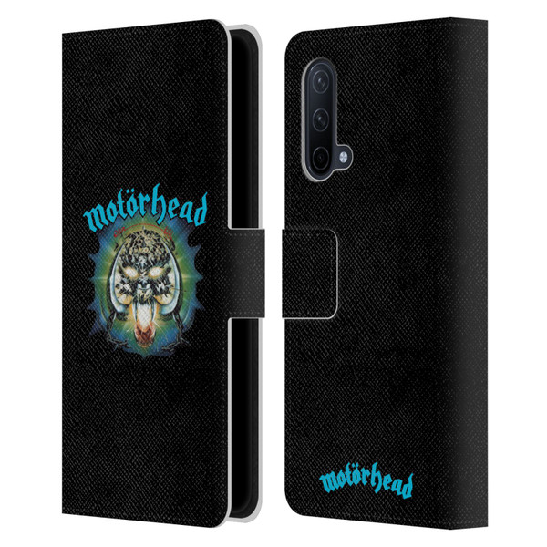 Motorhead Album Covers Overkill Leather Book Wallet Case Cover For OnePlus Nord CE 5G