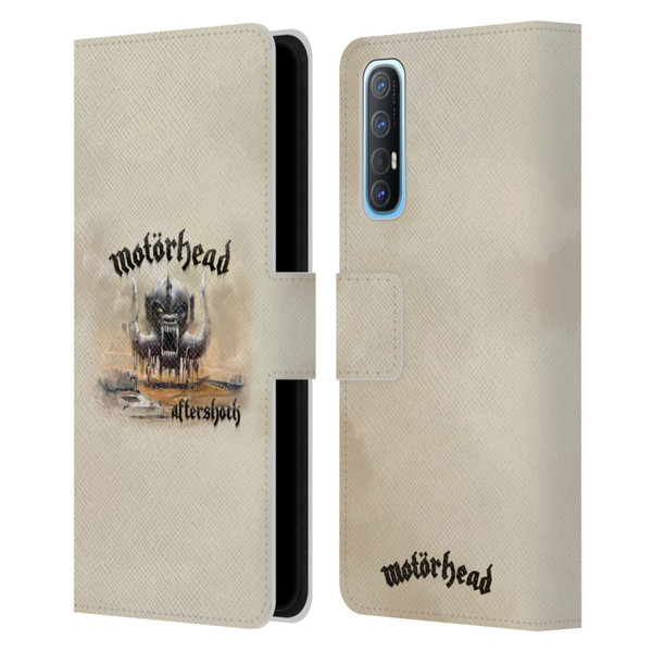 Motorhead Album Covers Aftershock Leather Book Wallet Case Cover For OPPO Find X2 Neo 5G