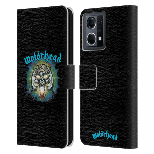 Motorhead Album Covers Overkill Leather Book Wallet Case Cover For OPPO Reno8 4G