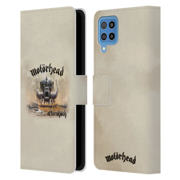 Motorhead Album Covers Aftershock Leather Book Wallet Case Cover For Samsung Galaxy F22 (2021)