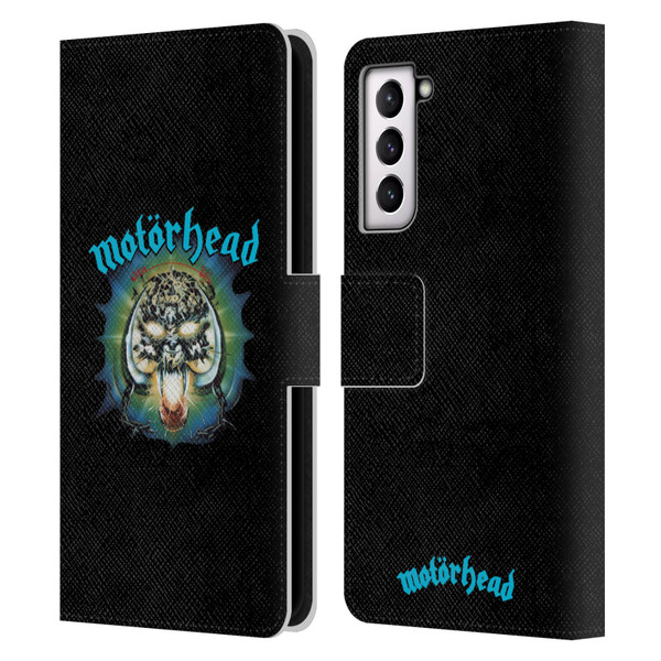 Motorhead Album Covers Overkill Leather Book Wallet Case Cover For Samsung Galaxy S21 5G