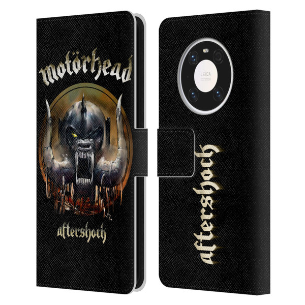 Motorhead Graphics Aftershock Leather Book Wallet Case Cover For Huawei Mate 40 Pro 5G