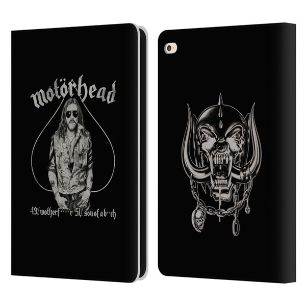 Motorhead Graphics Ace Of Spades Lemmy Leather Book Wallet Case Cover For Apple iPad Air 2 (2014)