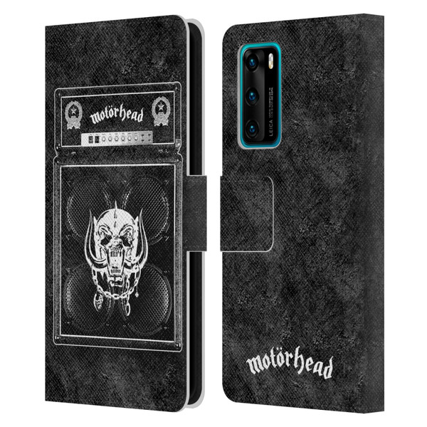 Motorhead Key Art Amp Stack Leather Book Wallet Case Cover For Huawei P40 5G