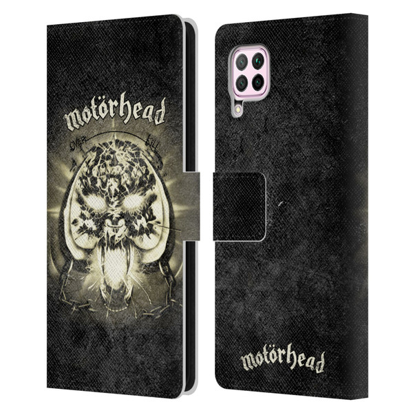 Motorhead Key Art Overkill Leather Book Wallet Case Cover For Huawei Nova 6 SE / P40 Lite