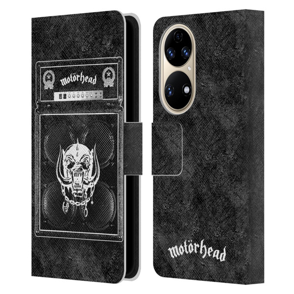 Motorhead Key Art Amp Stack Leather Book Wallet Case Cover For Huawei P50
