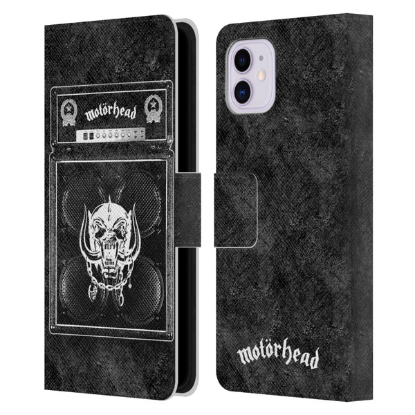 Motorhead Key Art Amp Stack Leather Book Wallet Case Cover For Apple iPhone 11