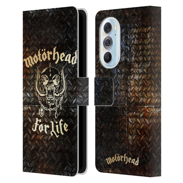 Motorhead Key Art For Life Leather Book Wallet Case Cover For Motorola Edge X30