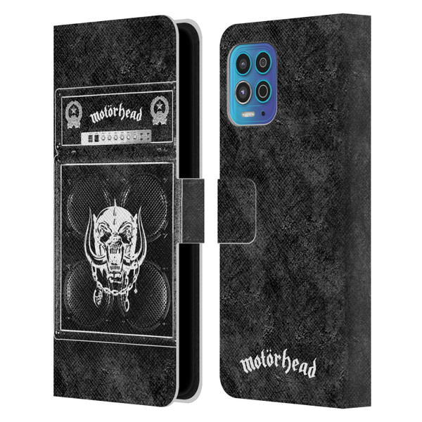 Motorhead Key Art Amp Stack Leather Book Wallet Case Cover For Motorola Moto G100