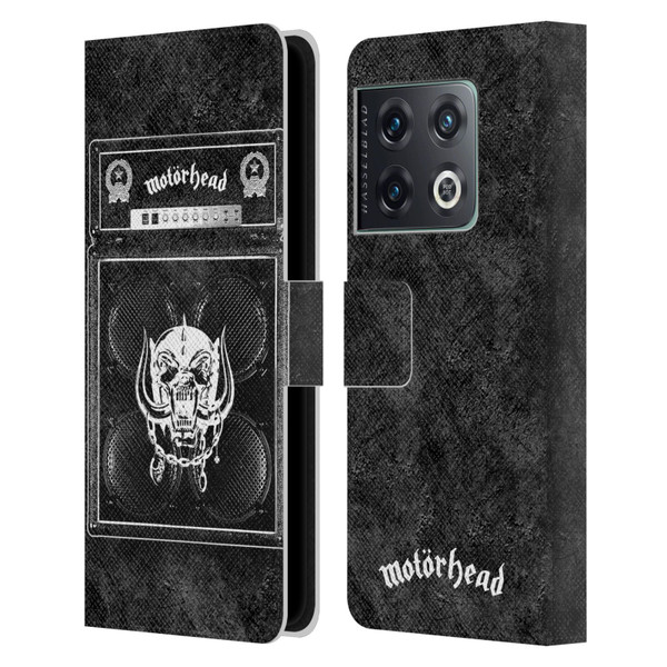 Motorhead Key Art Amp Stack Leather Book Wallet Case Cover For OnePlus 10 Pro