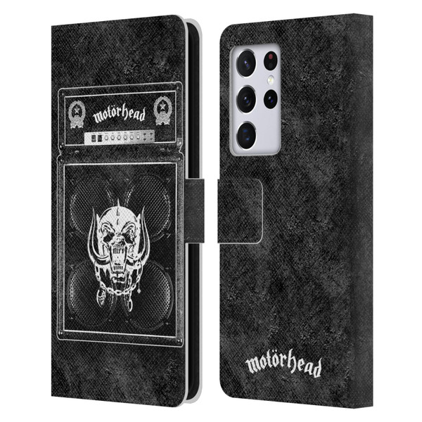 Motorhead Key Art Amp Stack Leather Book Wallet Case Cover For Samsung Galaxy S21 Ultra 5G