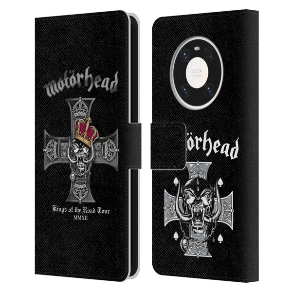 Motorhead Tours Kings Of The Road Leather Book Wallet Case Cover For Huawei Mate 40 Pro 5G