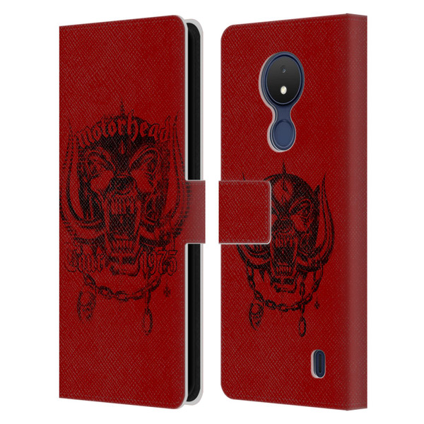 Motorhead Tours 1975 Leather Book Wallet Case Cover For Nokia C21