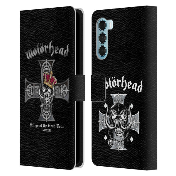 Motorhead Tours Kings Of The Road Leather Book Wallet Case Cover For Motorola Edge S30 / Moto G200 5G