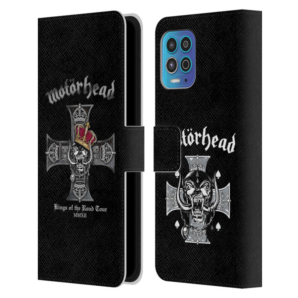 Motorhead Tours Kings Of The Road Leather Book Wallet Case Cover For Motorola Moto G100