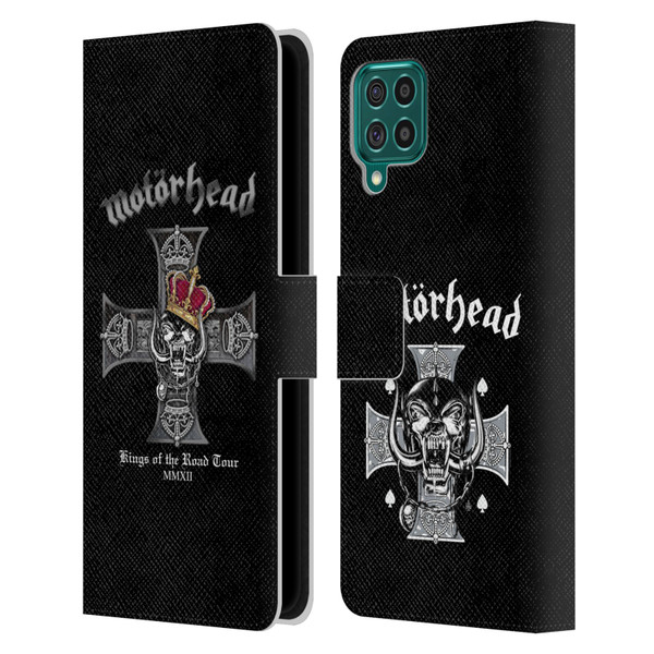 Motorhead Tours Kings Of The Road Leather Book Wallet Case Cover For Samsung Galaxy F62 (2021)