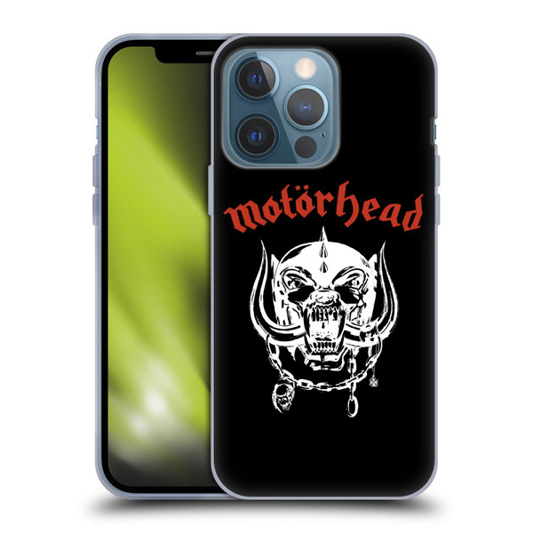 Motorhead Album Covers 1977 Soft Gel Case for Apple iPhone 13 Pro