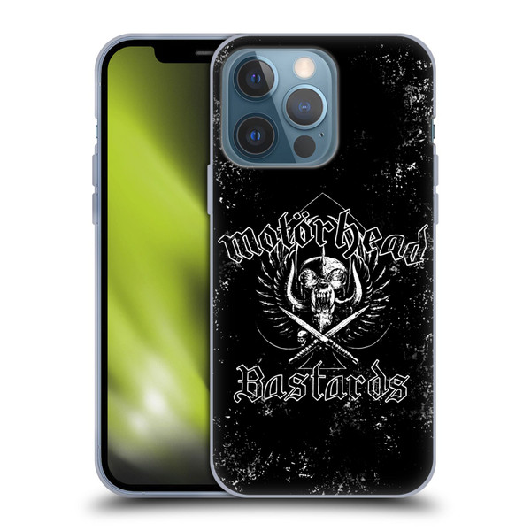 Motorhead Album Covers Bastards Soft Gel Case for Apple iPhone 13 Pro