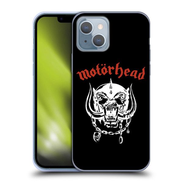 Motorhead Album Covers 1977 Soft Gel Case for Apple iPhone 14