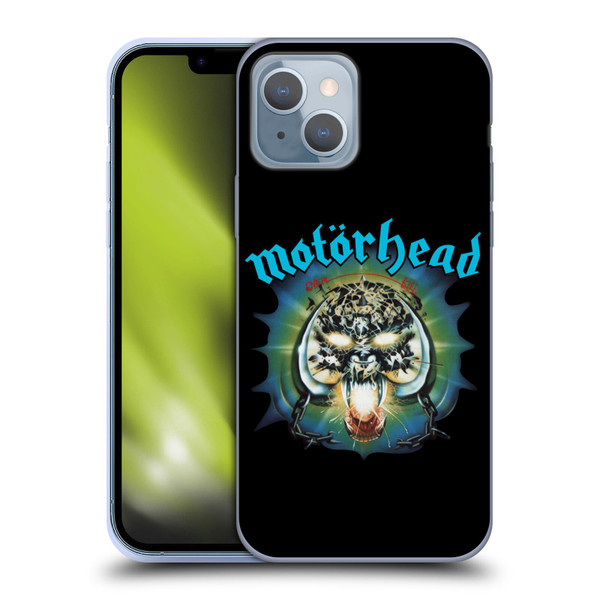 Motorhead Album Covers Overkill Soft Gel Case for Apple iPhone 14