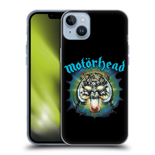 Motorhead Album Covers Overkill Soft Gel Case for Apple iPhone 14 Plus
