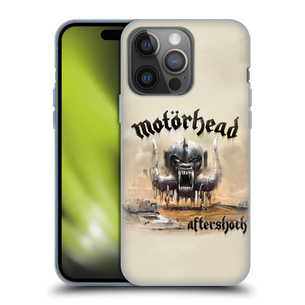 Motorhead Album Covers Aftershock Soft Gel Case for Apple iPhone 14 Pro
