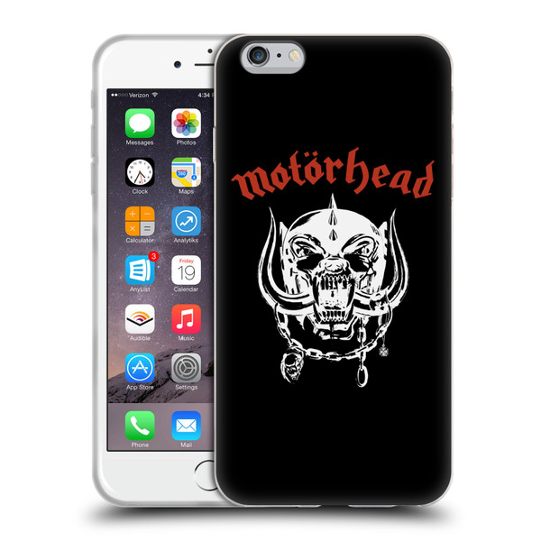 Motorhead Album Covers 1977 Soft Gel Case for Apple iPhone 6 Plus / iPhone 6s Plus