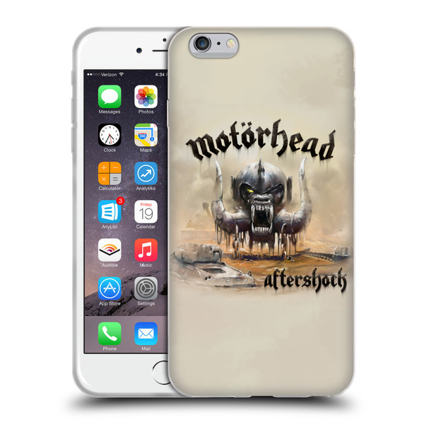 Motorhead Album Covers Aftershock Soft Gel Case for Apple iPhone 6 Plus / iPhone 6s Plus