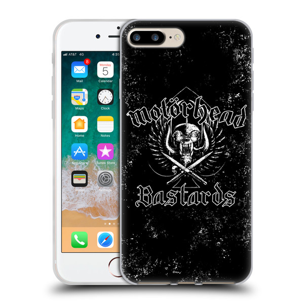 Motorhead Album Covers Bastards Soft Gel Case for Apple iPhone 7 Plus / iPhone 8 Plus