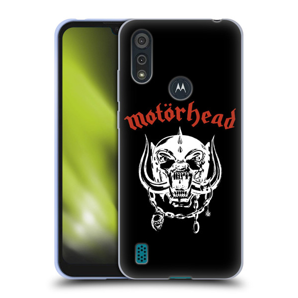 Motorhead Album Covers 1977 Soft Gel Case for Motorola Moto E6s (2020)