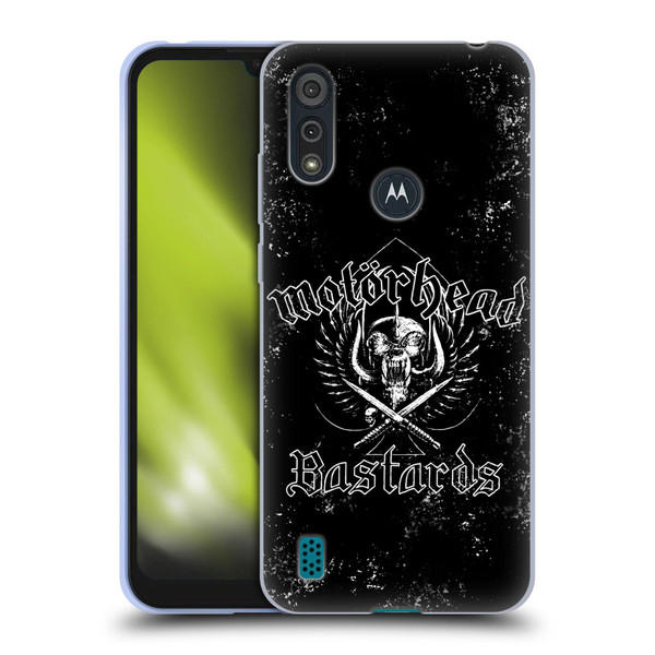 Motorhead Album Covers Bastards Soft Gel Case for Motorola Moto E6s (2020)