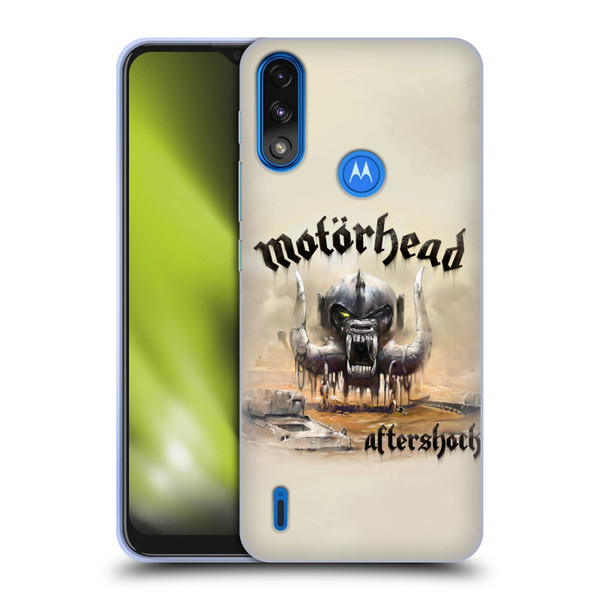 Motorhead Album Covers Aftershock Soft Gel Case for Motorola Moto E7 Power / Moto E7i Power