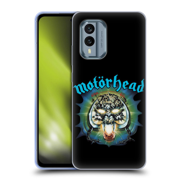 Motorhead Album Covers Overkill Soft Gel Case for Nokia X30