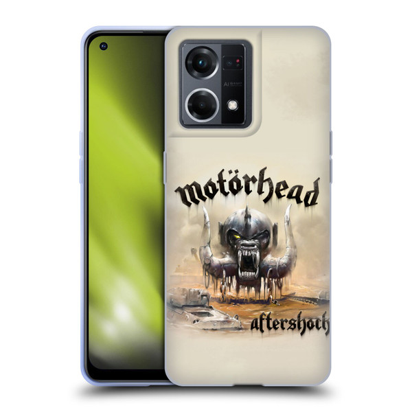 Motorhead Album Covers Aftershock Soft Gel Case for OPPO Reno8 4G