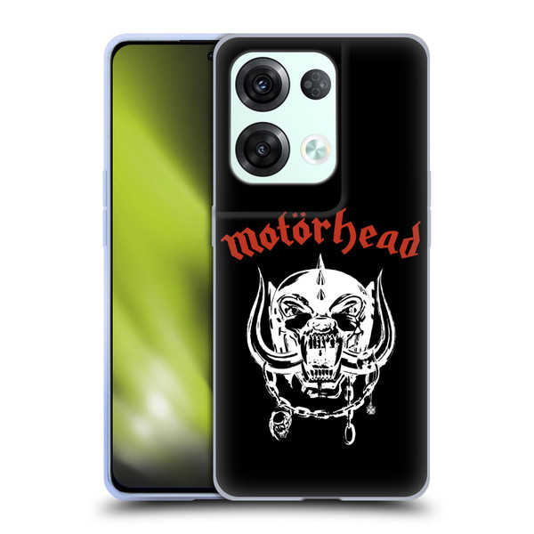 Motorhead Album Covers 1977 Soft Gel Case for OPPO Reno8 Pro