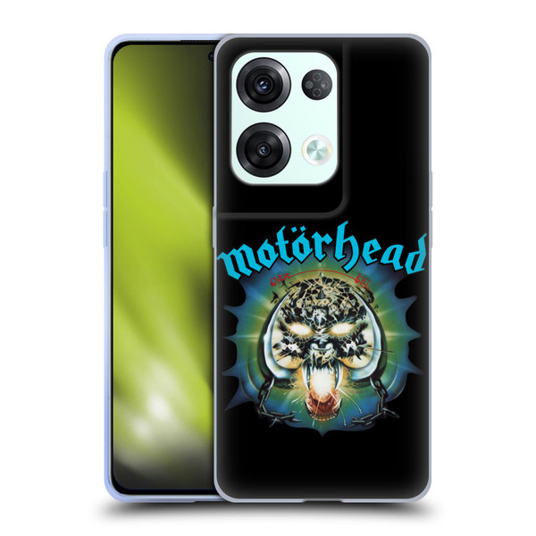 Motorhead Album Covers Overkill Soft Gel Case for OPPO Reno8 Pro