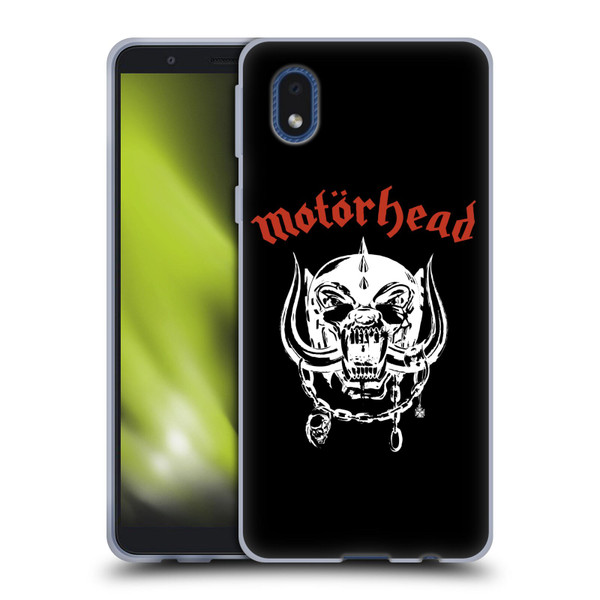 Motorhead Album Covers 1977 Soft Gel Case for Samsung Galaxy A01 Core (2020)