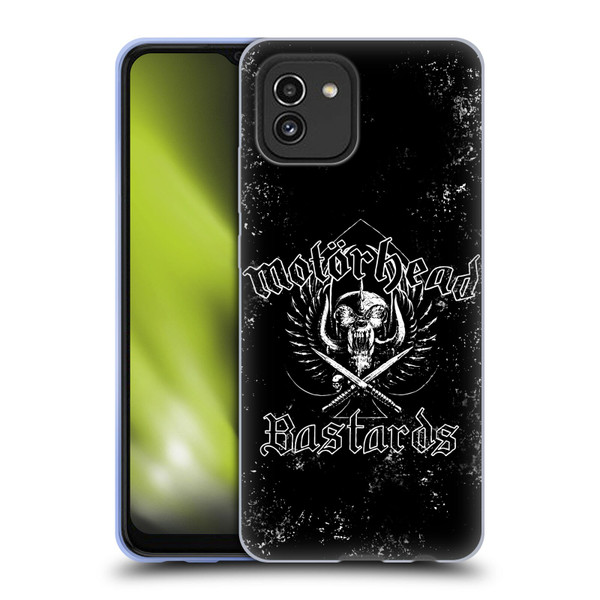 Motorhead Album Covers Bastards Soft Gel Case for Samsung Galaxy A03 (2021)