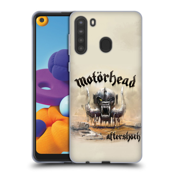 Motorhead Album Covers Aftershock Soft Gel Case for Samsung Galaxy A21 (2020)