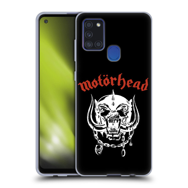 Motorhead Album Covers 1977 Soft Gel Case for Samsung Galaxy A21s (2020)