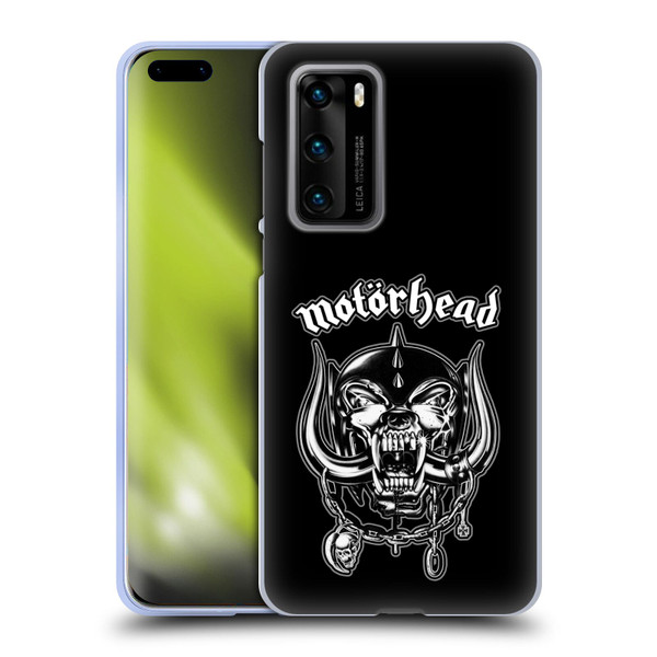 Motorhead Graphics Silver War Pig Soft Gel Case for Huawei P40 5G