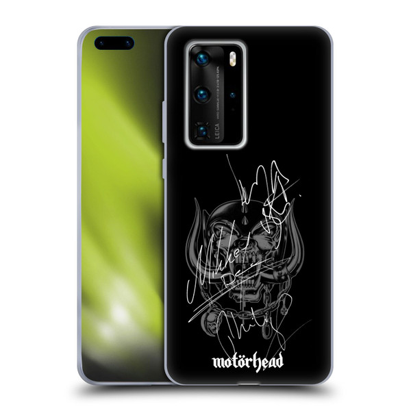 Motorhead Graphics Signatures Soft Gel Case for Huawei P40 Pro / P40 Pro Plus 5G