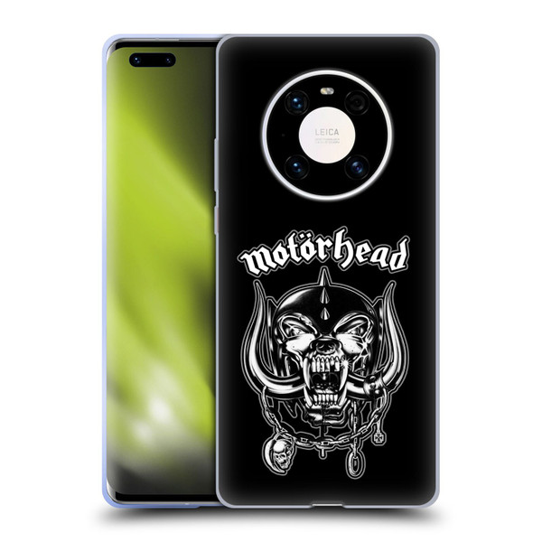 Motorhead Graphics Silver War Pig Soft Gel Case for Huawei Mate 40 Pro 5G