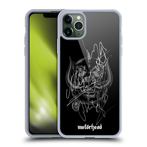 Motorhead Graphics Signatures Soft Gel Case for Apple iPhone 11 Pro Max & MagSafe